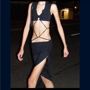 I.AM.GIA Black Alexxis Dress